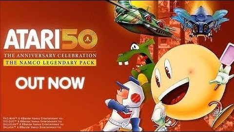 Galaxian (1982) Atari 5200 & Atari 800 | Atari 50 : The Namco Legendary Pack DLC
