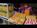 Must try fresh spring rolls juicy roast duck crispy fried chicken fried banana  food collection