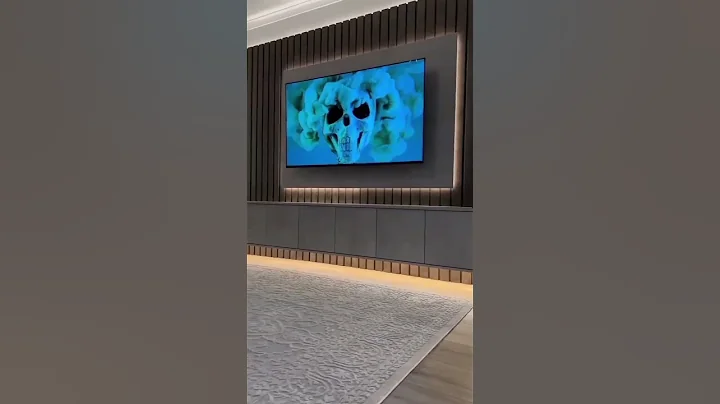 DIY TV Unit Design: Build Your Own Custom Entertainment Center" #viral #interiordesign #trending