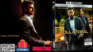Collateral 2004 4K Edition (Review and Unboxing) (Tom Cruise, Jamie Foxx) Digital Code Giveaway