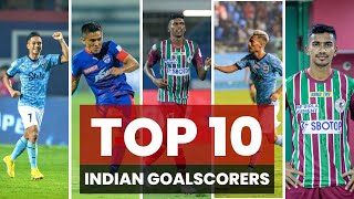 Top 10 Indian Goalscorers In Hero Indian Super League | Top Indian Football Players and Goals in ISL