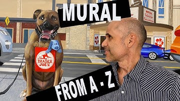 Empire Theatre Trader Joes Mural Panel