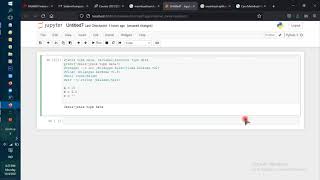 Tutorial Python || Tipe Data,Variabel,Casting Tipe Data