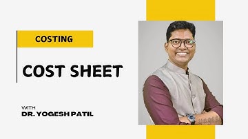 RTP Question solving of Cost Sheet by Dr. Yogesh Patil