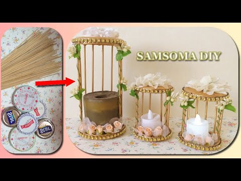فيديو: كيفية صنع شمعدان من برطمانات طعام الأطفال
