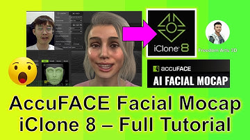 accuFACE AI Facial Mocap Plugin for iClone 8 - Full Tutorial - accuface