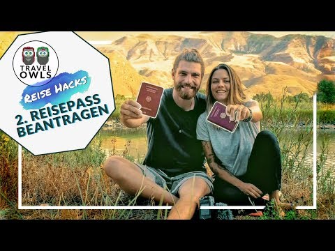 2. Reisepass beantragen für deine WELTREISE - So geht's! Reise Hacks ❘ Reisetipps