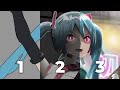 wucked Hatsune Miku 14th anniversary art breakdown