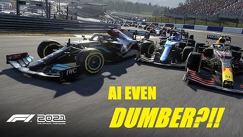 THE AI IN F1 2021 JUST GOT EVEN DUMBER!?!