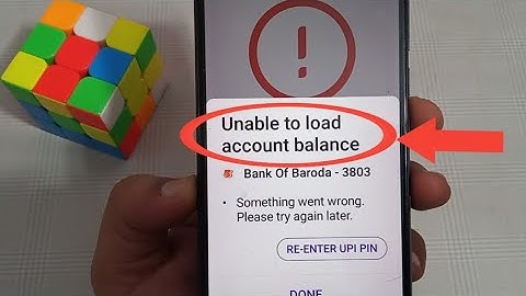 unable to load account balance problem on phonepe ?
