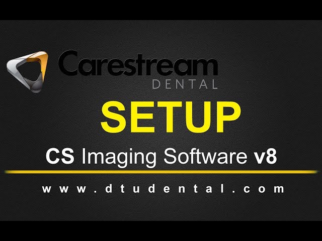 CS Imaging 8 Installation Setup