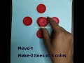 move-1 &amp; make 2 lines of 4coins