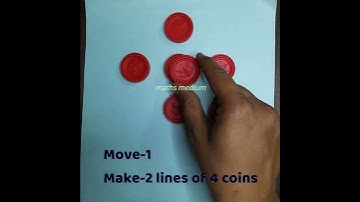 move-1 & make 2 lines of 4coins