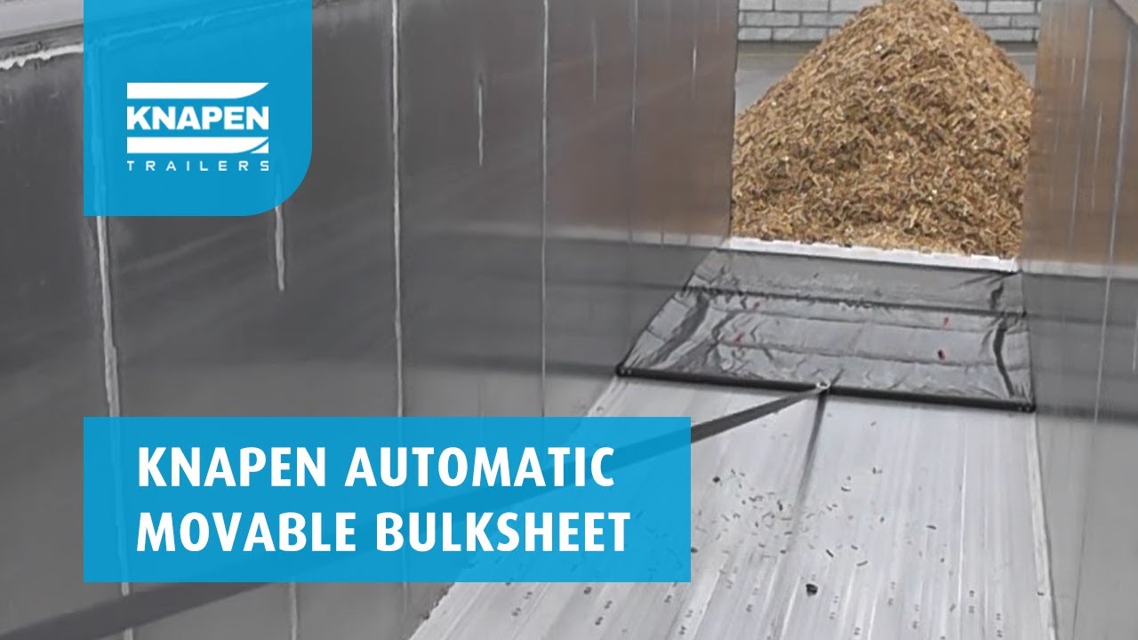 KNAPEN moving floor with automatic movable bulksheet