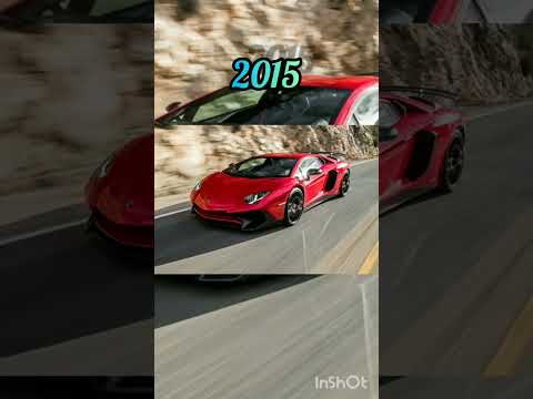 Lamborghini Aventador #Evolution#model#1950/2050#trending#shorts