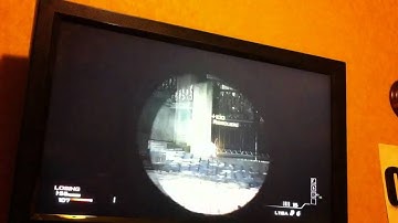 Quickscope-MW3- double kill - 2 kill feed first good game o