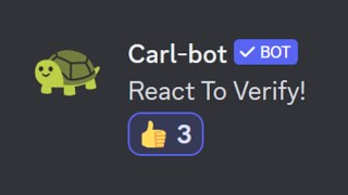 Create A Discord Verification System Using Carl-Bot (EASY)