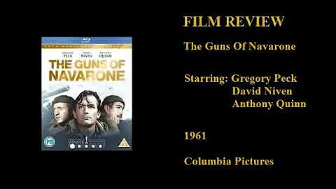 The Guns Of Navarone: 1961 Blu Ray / Film Review