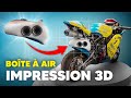 Comment fabriquer une bote  air pour moto en impression 3d