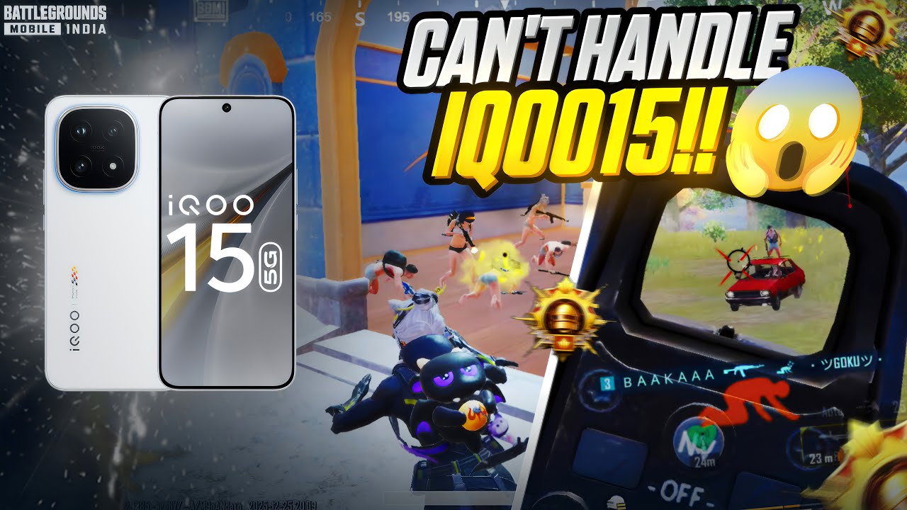 IQOO15 Really is The GOAT Of 120Fps🔱!!