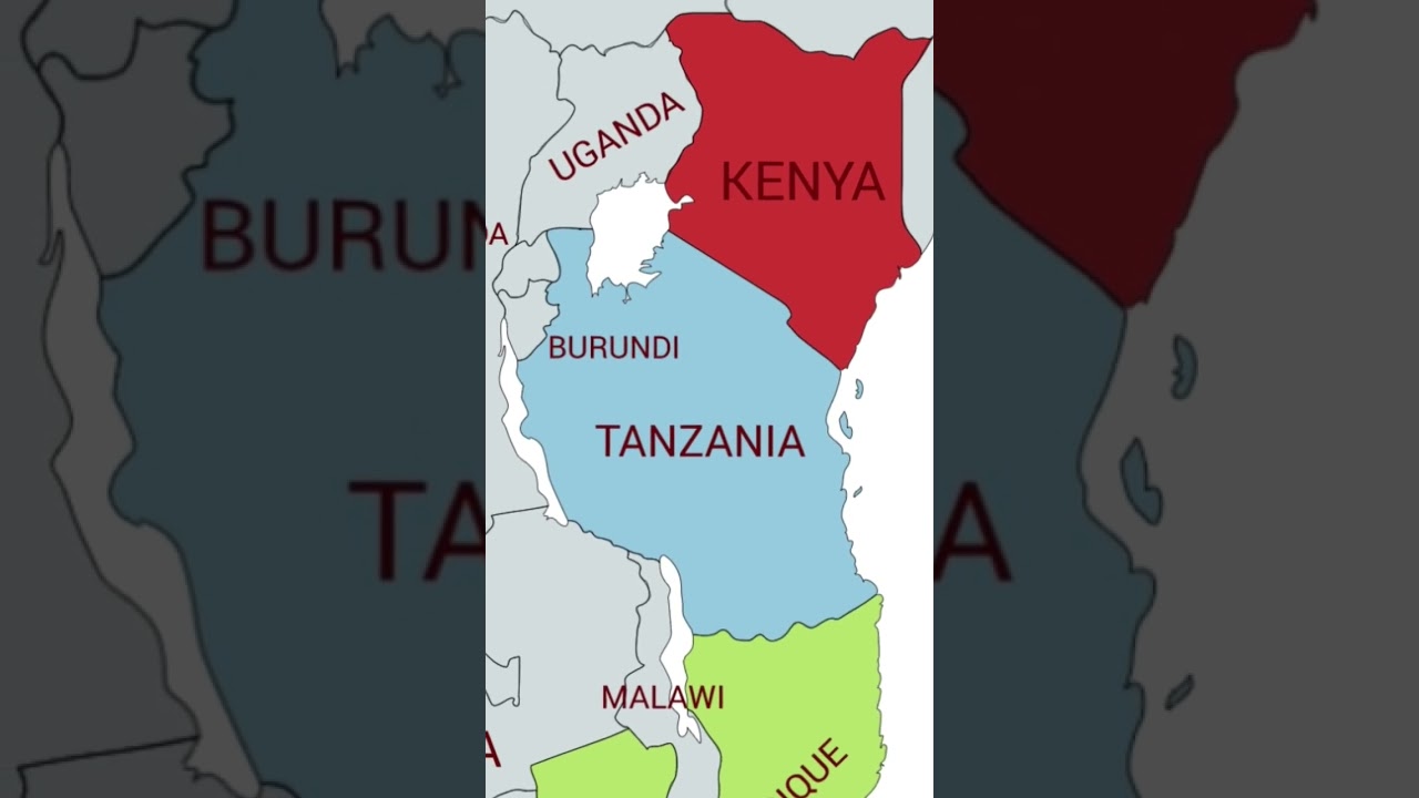 #africa #tanzania #burundi #kenya #mozambique #maps #worldmaps #mapsworld #history #geography