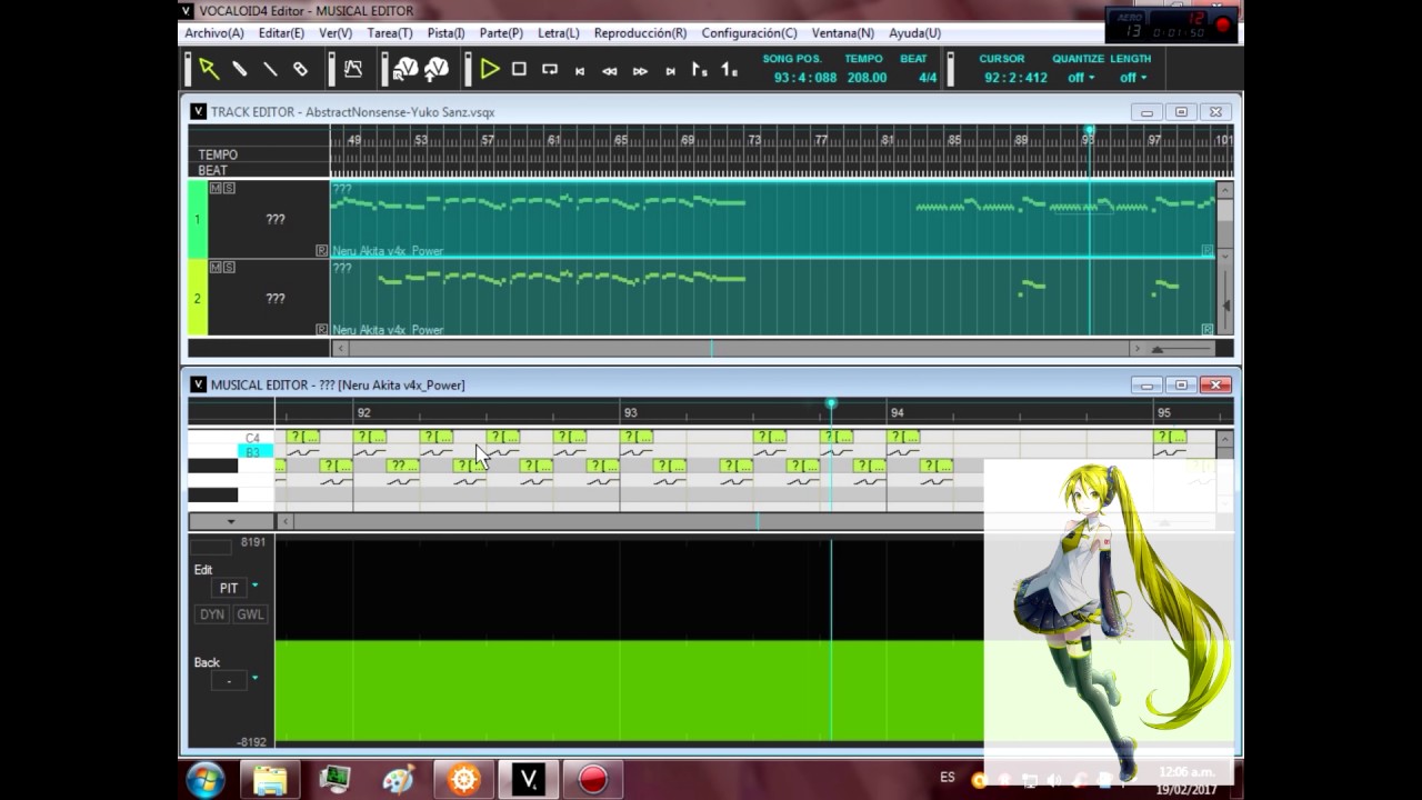 Neru Akita V4x Abstract Nonsense【FANLOID COVER】 - YouTube