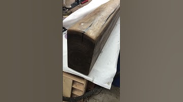 Live Edge Walnut Mantelpiece - part 6