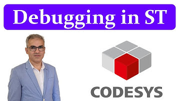 CODESYS: Debugging the code in structured text #codesys #plcprogramming #iec61131 #plc #debugging