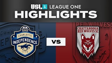 10.17.2025 | Charlotte Independence vs. Chattanooga Red Wolves SC - Game Highlights
