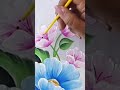 Pintando Flores #pinturaacrilica #pintura #pintar