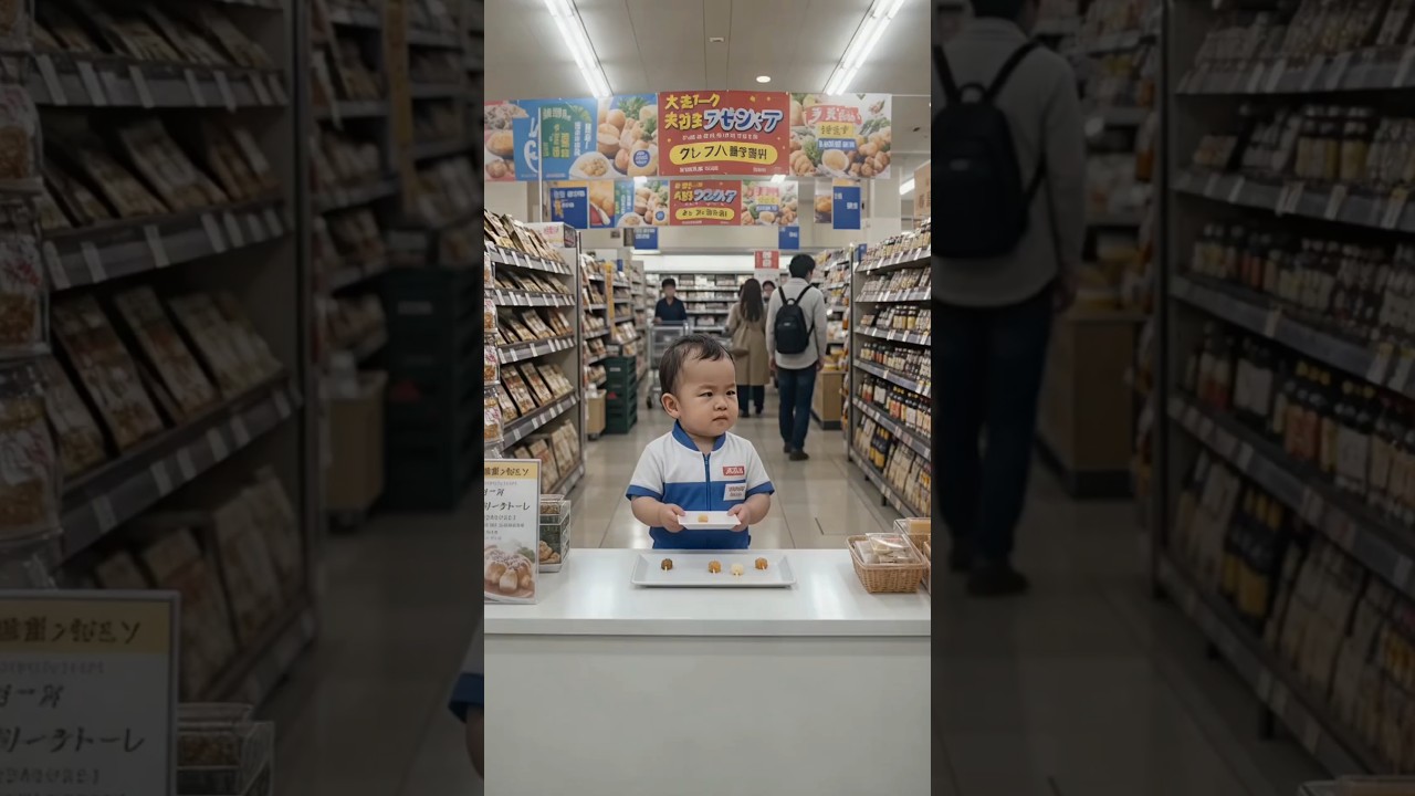 フードコートで正論が止まらない赤ちゃん店員👶🔥🏷 #赤ちゃん店員 #ショート動画 #あるある #毒舌 #フードコート #共感 #ショートコント #日常