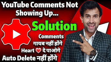 YouTube Studio Comments Not Showing | YT Studio Comment Problem | YouTube Comments Not Showing Up |
