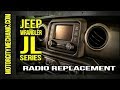 2018 and Newer Jeep Wrangler JL radio replacement