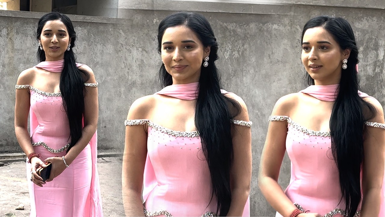 Tanya Mittal Spotted In Goregaon For Her First Bhajan Shoot