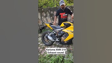 Karizma XMR 210 Exhaust Sound ♥️ #karizma #karizmaxmr210 #xmr210 #herokarizma #exhaustsound #viral