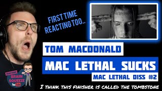 Tom Macdonald - Mac Lethal Sucks  (UK Reaction) | WWF CALL THAT A TOMBSTONE FINISHER !