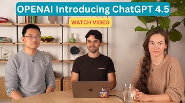 🔥 GPT-4.5 RELEASED! OpenAI