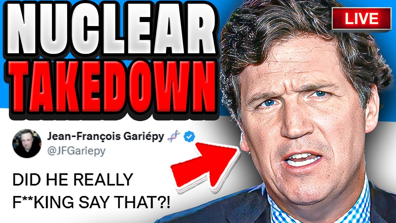 Tucker's BIZARRE Response To THIS Charlie Kirk Question | Jean Francois Gariepy