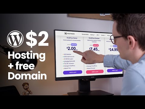 hosting ฟรี  2022  Hostinger - $2 Cheap WordPress Hosting with a Free Domain