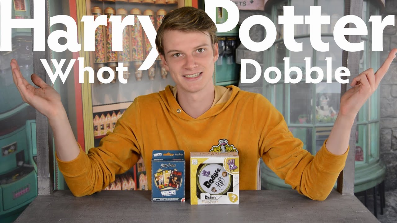 Harry Potter Games Whot and Dobble 