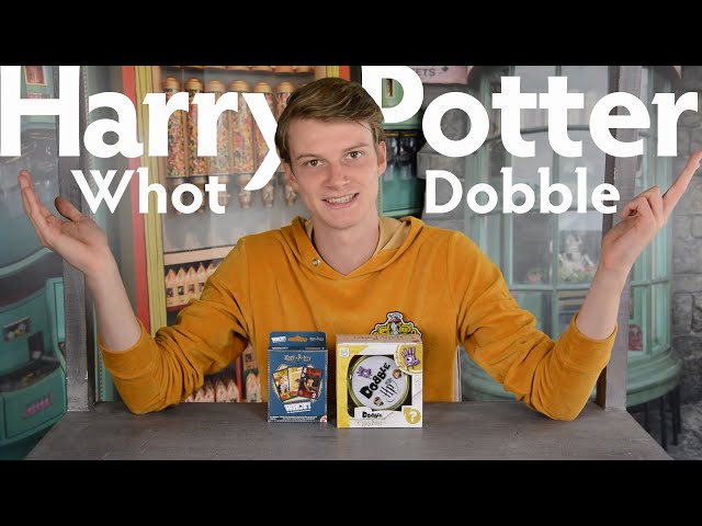 Harry Potter Games Whot and Dobble 