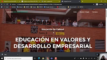 ¿Cómo hacer una página web de una escuela?