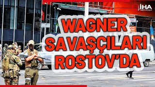 Wagner Grubu, Rostov'da Birçok Noktaya Zırhlı Araçlarını Konuşlandırdı
