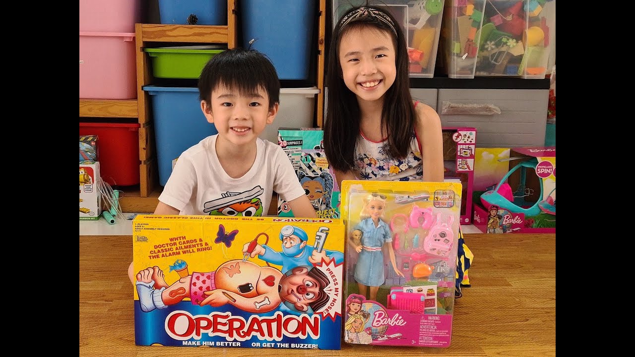 Barbie operation games Clearance