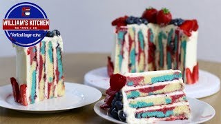 Layer Cake VERTICAL spécial 14 Juillet & Coupe du Monde | William's Kitchen