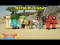 BoBoiBoy Kuasa 3 & Pasukan Squid Game Berburu Singa Buas - Minecraft BoBoiBoy Mod