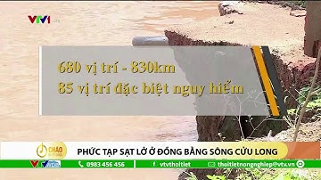 Sạt lở diễn biến nghiêm trọng, phức tạp ở miền Trung và Đồng Bằng Sông Cửu Long | VTVWDB