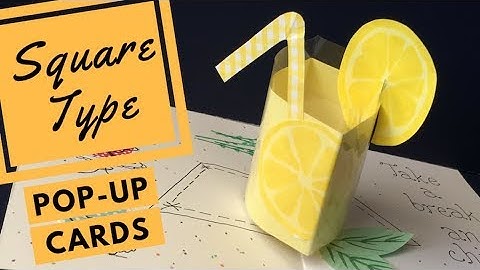 Pop-Up Cards Tutorial - The Cylinder Shape (open top)