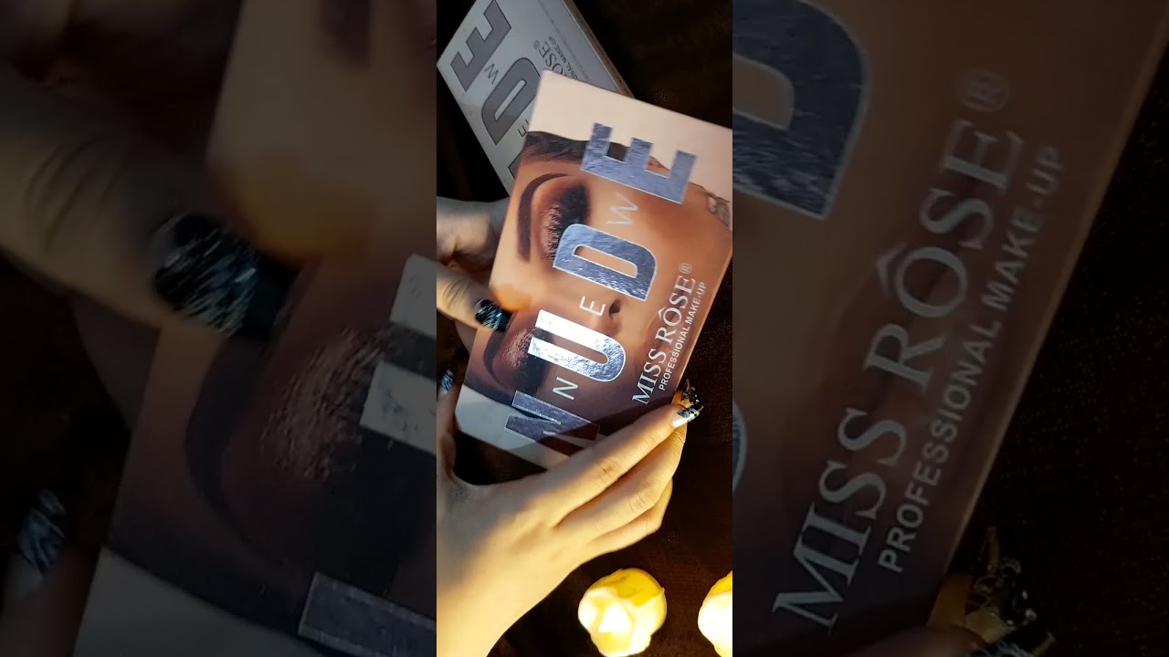MissRose Nude Eyeshadow Palette 🎨 