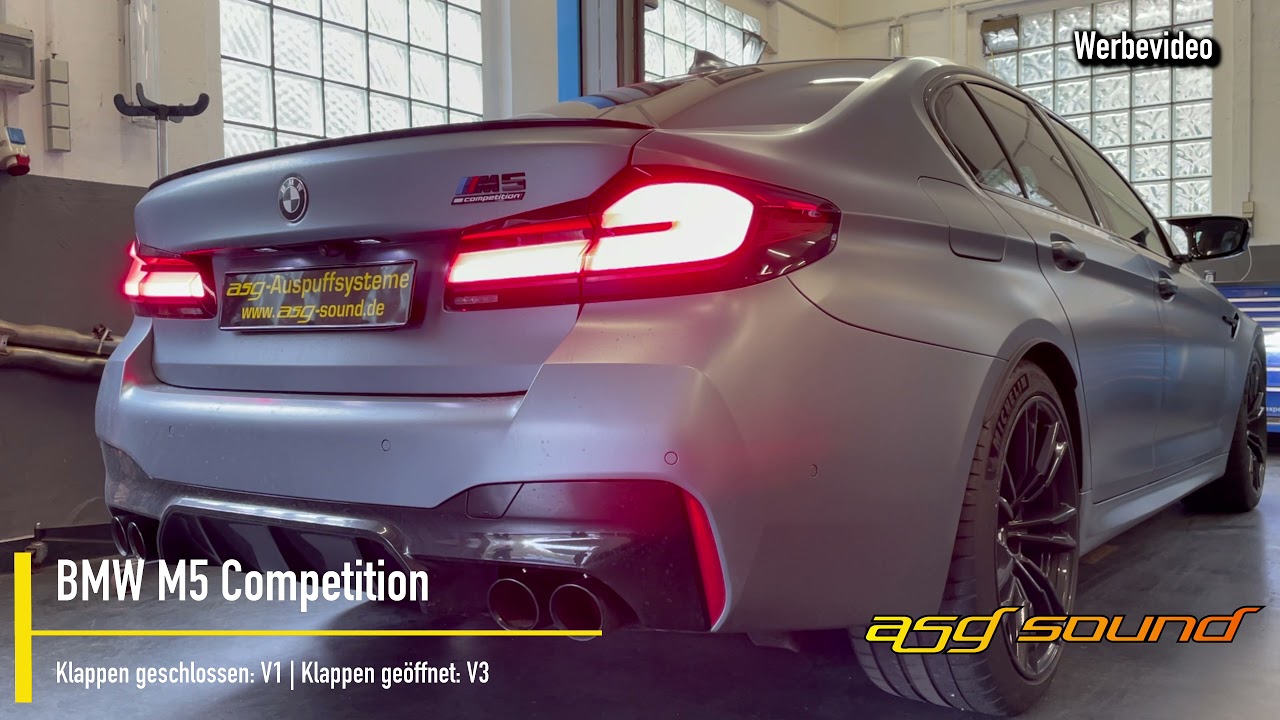 BMW M5 Competition |  V1/V3 | ASG Sound | ASR Component